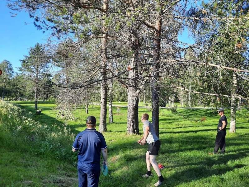 Putt-Übungsbereich beim Paddelzentrum