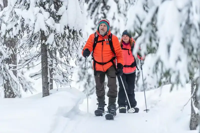 Skin-based skiing trip in Taivalkoski