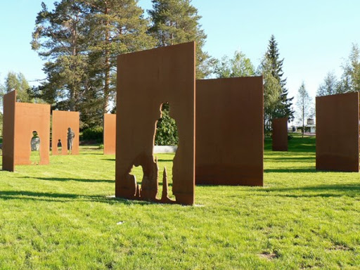 Memorial Sculptrure to the Writer and Professor Kalle Päätalo