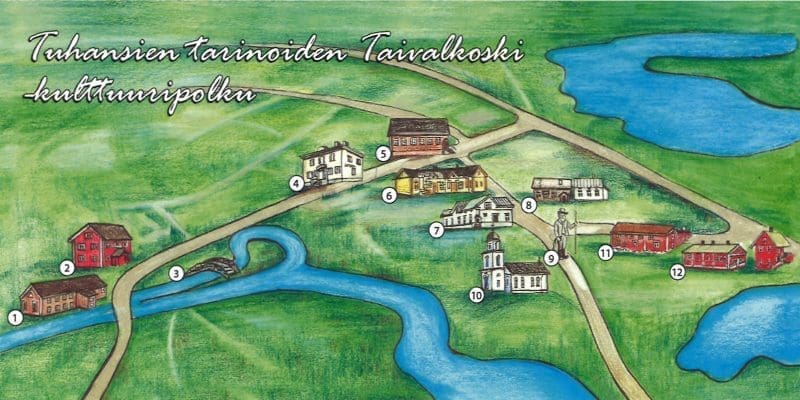 Tuhansien tarinoiden Taivalkoski -kulttuuri­polku