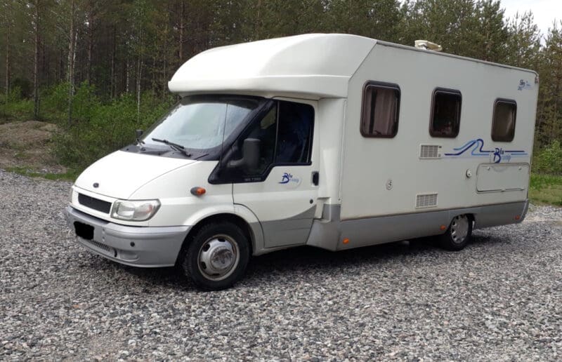 Vuokrataan Ford Blu Camp SKY 500 – matkailuauto