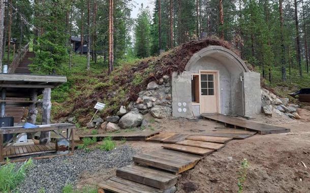 Inkeen mökit maasauna
