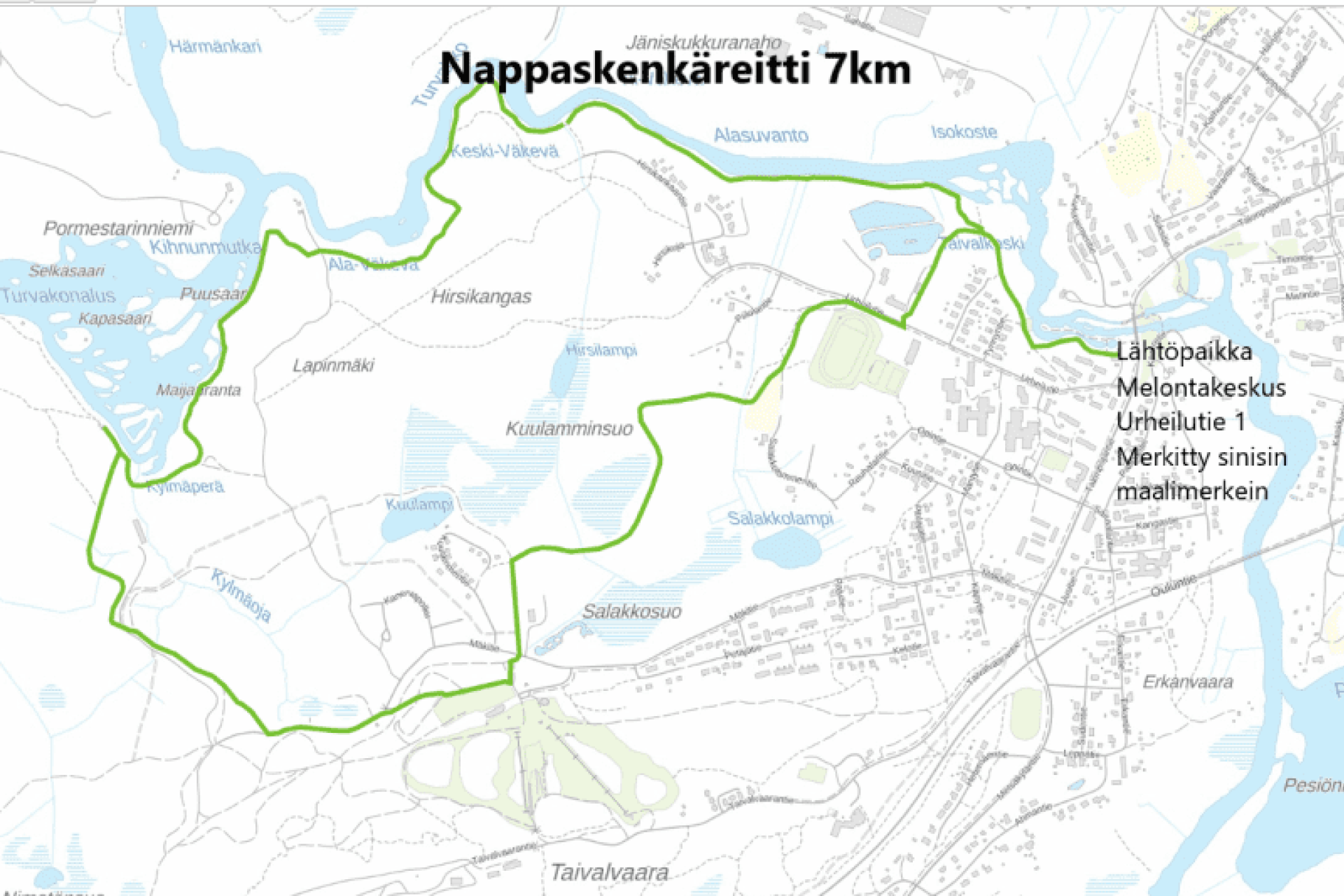 Nappaskenkäreitinkartta